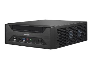 Shuttle Barebone slim XH610        SO-DDR4  black