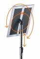 Durable 479823 Uchwyt na znak i stojak informacyjny A4 Aluminium, Plastik, Stal Srebrny - 2923844