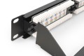 Digitus Patch panel CAT 6, klasa E, nieekranowany - 2937427
