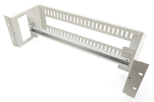 Digitus Panel na szynę DIN do montażu w szafie typu rack 482,6 mm (19"), 3U - 2937370