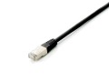 Equip 645693 kabel sieciowy Czarny 0,25 m Cat6a S/FTP (S-STP) - 2926930