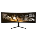 Arozzi Nova 49” Curved monitor komputerowy 124,5 cm (49") 5120 x 1440 px Dual QHD LED Czarny - 2931761