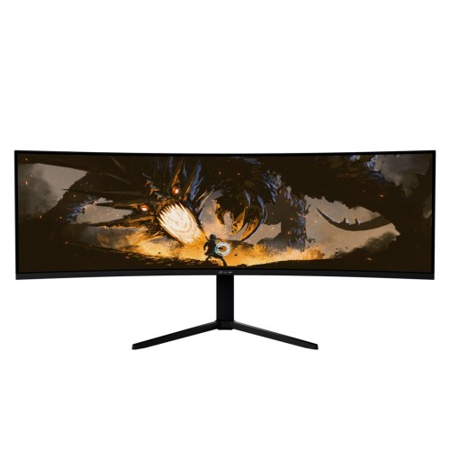 Arozzi Nova 49” Curved monitor komputerowy 124,5 cm (49") 5120 x 1440 px Dual QHD LED Czarny - 2931761