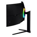Arozzi Nova 49” Curved monitor komputerowy 124,5 cm (49") 5120 x 1440 px Dual QHD LED Czarny - 2931752