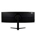 Arozzi Nova 49” Curved monitor komputerowy 124,5 cm (49") 5120 x 1440 px Dual QHD LED Czarny - 2931756