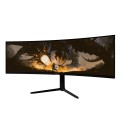 Arozzi Nova 49” Curved monitor komputerowy 124,5 cm (49") 5120 x 1440 px Dual QHD LED Czarny - 2931753
