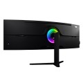 Arozzi Nova 49” Curved monitor komputerowy 124,5 cm (49") 5120 x 1440 px Dual QHD LED Czarny - 2931751