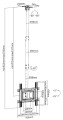 Equip 650321 uchwyt do tablic informacyjnych 177,8 cm (70") Czarny - 2940364
