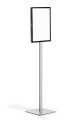 Durable 501357 znak informacyjny List Szary Metal, Plastik 1 szt. - 2923875