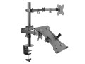 Equip 650119 uchwyt / stojak do monitorów 81,3 cm (32") Biurko Czarny - 2940418