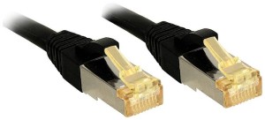 Lindy 47316 kabel sieciowy Czarny 30 m Cat7 S/FTP (S-STP)