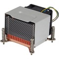 Inter-Tech Q-5 Procesor Radiator 6 cm Czarny, Srebrny 1 szt. - 2924017