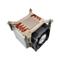 Inter-Tech Q-5 Procesor Radiator 6 cm Czarny, Srebrny 1 szt. - 2924014