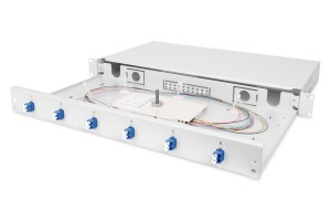 Digitus DN-96330/9 adapter światłowodowy LC 1 szt. Szary