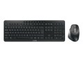 CHERRY Stream desktop ultimate klawiatura Dołączona myszka Dom/Biuro USB + RF Wireless + Bluetooth QWERTZ Niemiecki Czarny - 2934642