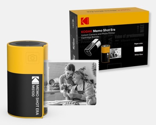 Kodak MemoShot Era MS100 68,58 x 45,72 mm Czarny, Żółty - 2923500