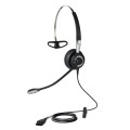 Jabra BIZ 2400 II Zestaw słuchawkowy Przewodowa Opaska na głowę, Nauszny, Opaska na szyję Biuro/centrum telefoniczne Czarny, Srebrny - 2935418
