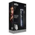 Braun BeardTrimmer 7 BT7520 Bateria 40 2 cm Mokry & Suchy Czarny, Niebieski - 2919045