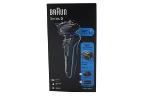 Braun Series 5 51-B1820s Golarka foliowa Czarny, Niebieski