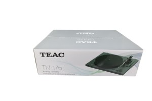 TEAC TN-175-B Gramofon z napędem pasowym Czarny Całkowicie automatyczny