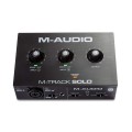 Interfejs audio USB M-AUDIO M-Track Solo przedwzmacniacz Crystal 16 bit 48 kHz Czarny - 2925732