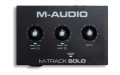Interfejs audio USB M-AUDIO M-Track Solo przedwzmacniacz Crystal 16 bit 48 kHz Czarny - 2925731