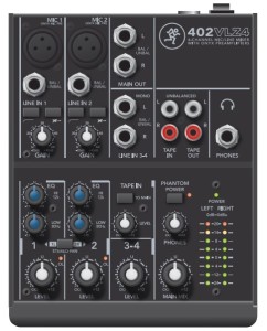 Mackie 402VLZ4 4 kan. 20 - 20000 Hz