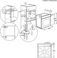 Piekarnik ELECTROLUX EOF4P56X czyszczenie pyroliza (WYPRZEDAŻ) - 2921457