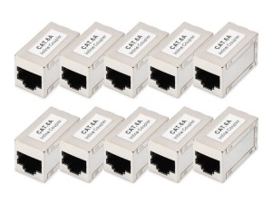 Digitus Modułowy łącznik wtykowy CAT 6A, ekranowany - 10 kst
