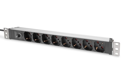 Digitus DN-95410-IT rozdzielacz zasilania PDU 8 x gniazdo sieciowe 1U - 2928476