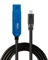 Lindy 43380 kabel USB USB 3.2 Gen 1 (3.1 Gen 1) 5 m USB C USB A Czarny - 2926509