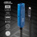 Lindy 43380 kabel USB USB 3.2 Gen 1 (3.1 Gen 1) 5 m USB C USB A Czarny - 2926504