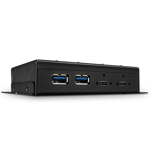 Lindy 43094 huby i koncentratory USB 3.2 Gen 2 (3.1 Gen 2) Type-C 10000 Mbit/s Czarny - 2926527