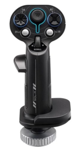 Thrustmaster Sol-R 3 AVA Add-On Grip Czarny USB Drążek sterowniczy Analogowa/Cyfrowa PC - 2925361