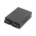 Digitus Konwerter medialny SC/SC Fast Ethernet wielomodowy/ jednomodowy - 2928078