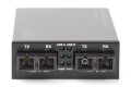 Digitus Konwerter medialny SC/SC Fast Ethernet wielomodowy/ jednomodowy - 2928076