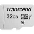 SD microSD Card  32GB Transcend SDHC USD300S-A w/Adapter - 2934455