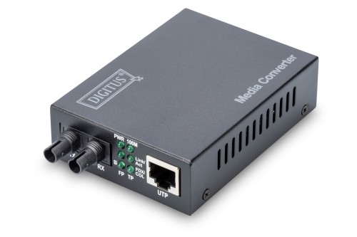 Digitus Fast Ethernet Media Converter, RJ45 / ST - 2928085