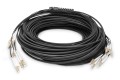 Digitus Zakończony fabrycznie uniwersalny kabel światłowodowy typu breakout, wielomodowy OM4, 8 włókien, LC/UPC – LC/UPC - 2927064