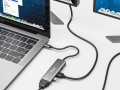 Equip 133485 zewnętrzna karta graficzna usb 3840 x 2160 px Czarny, Srebrny - 2925910