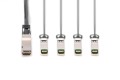 Digitus Kabel bezpośrednio podłączany 40G QSFP+ do 4 x SFP+ 2 m - 2926204