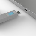 Lindy 40465 bloker portów Blokada portu + klucz USB Type-C Niebieski Kopolimer akrylonitrylo-butadieno-styrenowy (ABS) 1 szt. - 2926449