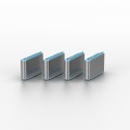 Lindy 40465 bloker portów Blokada portu + klucz USB Type-C Niebieski Kopolimer akrylonitrylo-butadieno-styrenowy (ABS) 1 szt. - 2926448