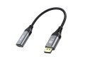 Equip 133446 adapter kablowy 0,15 m DisplayPort HDMI Czarny, Szary - 2925881