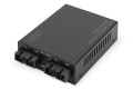 Digitus Gigabitowy konwerter medialny wielomodowy/ jednomodowy SC/SC - 2928056