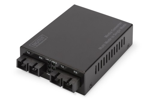 Digitus Gigabitowy konwerter medialny wielomodowy/ jednomodowy SC/SC - 2928061