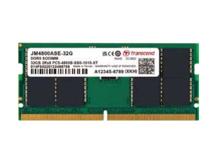 SO DDR5 32GB PC 4800 CL40 Transcend JetRAM, JM4800ASE-32G - 2934144