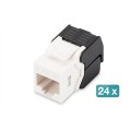 Digitus Moduł Keystone CAT 6, nieekranowany - 24 szt. - 2928119