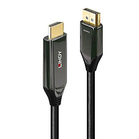 Lindy 40932 adapter kablowy 3 m DisplayPort HDMI Czarny - 2926278