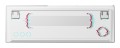 CHERRY MX 8.2 Pro TMR Wireless klawiatura Gaming USB + RF Wireless + Bluetooth QWERTZ Niemiecki Srebrny, Biały - 2934677